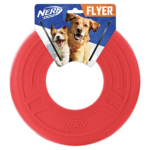 Juguete Para Perro Nerf Dog Atomic Flyer, Disco Volador, Lig