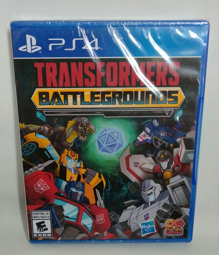 Transformers Battlegrounds Nuevo Físico Sellado Para Tu Ps4