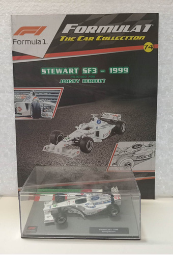 Auto Coleccion Formula 1 Stewart Sf3 Johnny Herbert 1999 