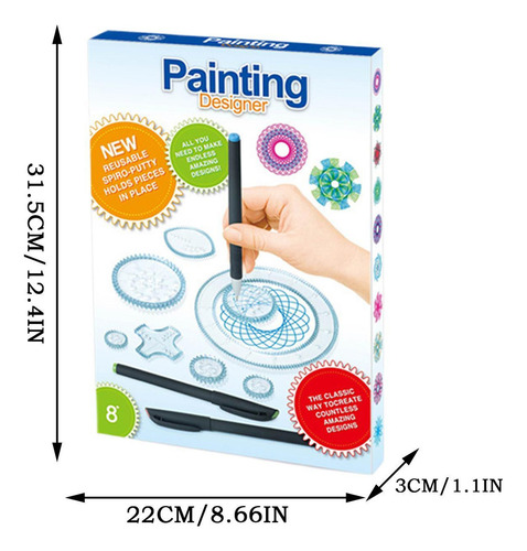 . Regla Del Para Dibujar Set De Regla De Plantilla 28x