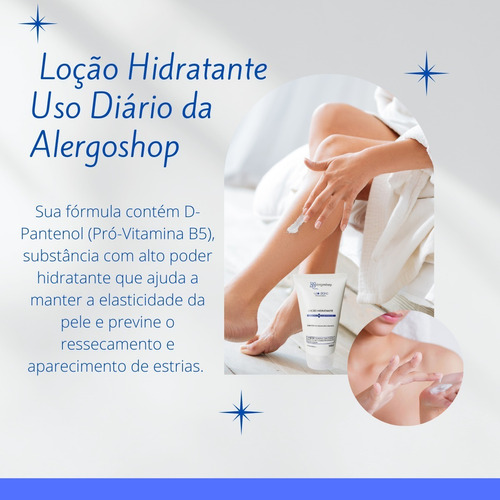  Kit 2 Hidratante Hipoalergênico Para O Corpo Alergoshop