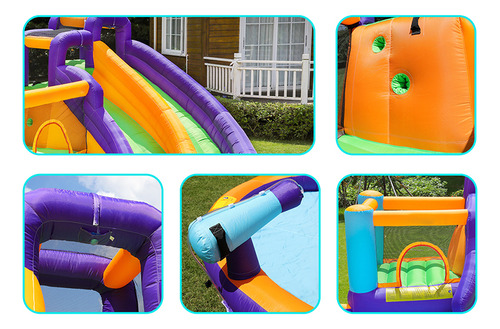 Juego Acuático Inflable Trampolín Para Niños Trampolín