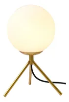 Comprar Lampara De Mesa Veladora Portátil Tripode Globo Moderna T&h