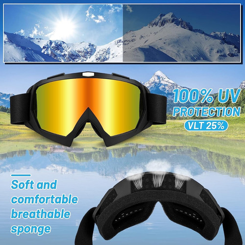 Lentes Motocross Y Enduro Anti Rayones