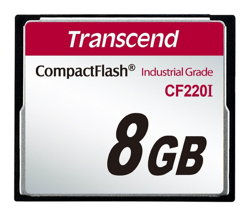 Tarjeta Transcend Compact Flash 8 Gb Cf Cf220i Industrial 