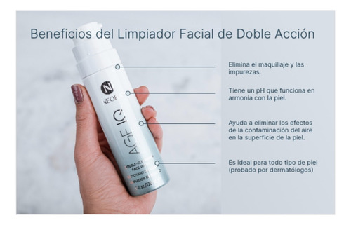 Neora Limpiador Desmaquillante De Rostro Botanico Vegano