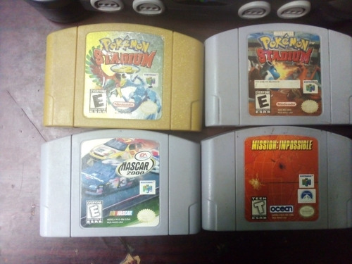 Imagen 2 de 2 de Nintendo 64 Todo Original Con Su Memoria Roja Y 4 Juegos