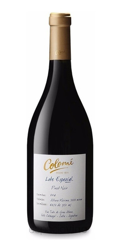 Vino Colomé Lote Especial Pinot Noir, Salta Oferta!!!
