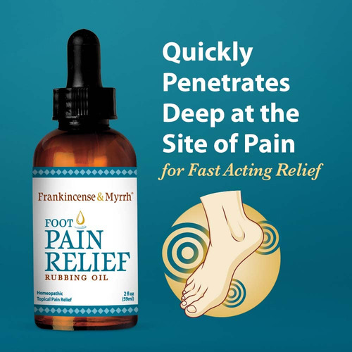 Frankincense & Myrrh Neuropathy Rubbing Oil, 2 Fluid Ounce