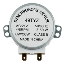 Comprar Motor Giraplato De Microondas 3w 5\u002F6 Rpm 21v Ac 1er Calidad