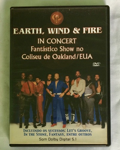 Earth Wild Fire In Concert Coliseu De Oakland Dvd Lacrado