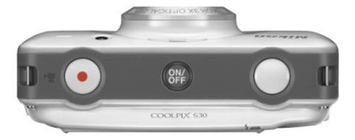 Nikon 26317 Coolpix S30 Wht 101mp Tru