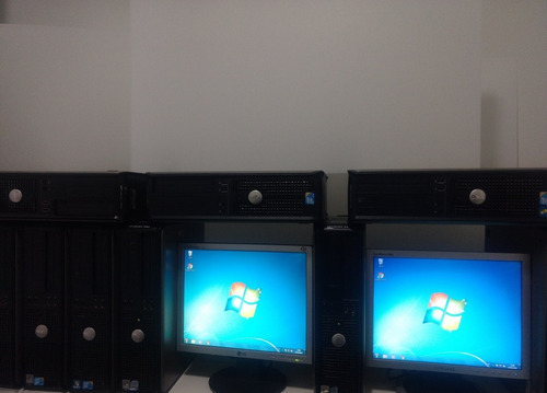 Lote C/05 Computadores Dell Dual Core + Monitor 15 Hd 160