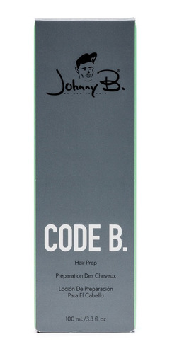 Tónico Code B. Johnny B. Preparador De Cabello 100ml