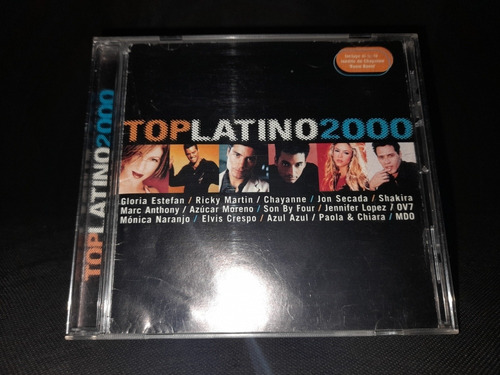 Top Latino 2000 Monica Naranjo Cd Original Pop Shakira Jlo