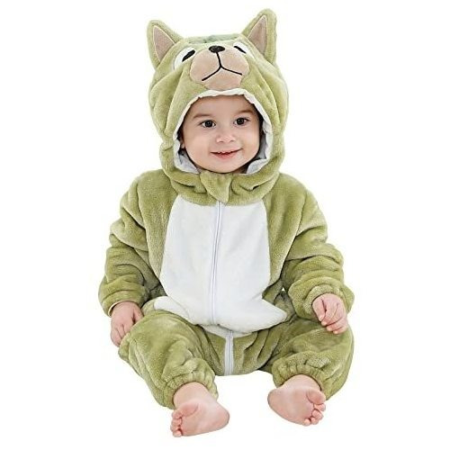 Michley Unisex Baby Boy Girl Hooded Mono De Invierno 55rgb