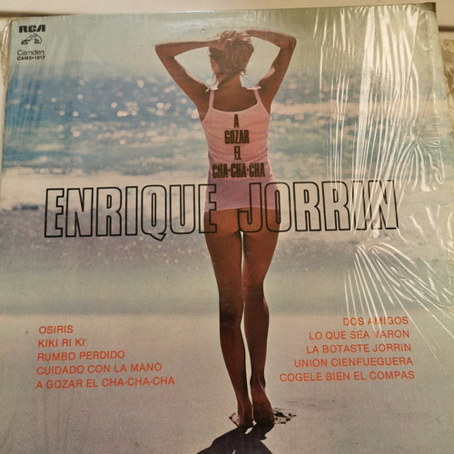 Disco Lp:enrique Jorrin- A Gozar El Cha Cha C