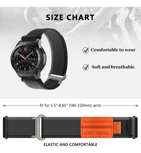 Bn Correa De Nylon Para Huawei Watch Ultimate/buds