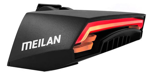 Led Con Laser Y Señalizador Para Bicicletas Meilan X5 - Ps