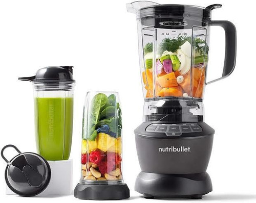 Nutribullet Blender Combo 1200 Watts Base + 3 Vasos Y Popote