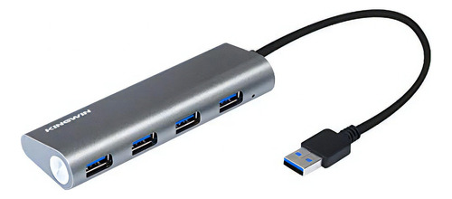 Kingwin 4 Puertos Con Alimentacion Usb 3.0 Hub Hub De Datos