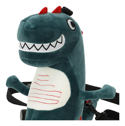 Bolso Bandolera De Felpa De Dinosaurio, Adorable Bolso
