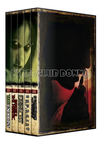 The Exorcista Saga Completa Pack 5 Peliculas Colección Dvd