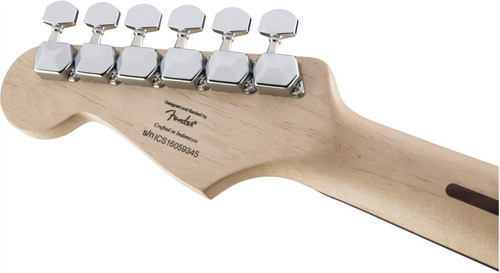 Imagen 8 de 8 de Guitarra Eléctrica Squier Stratocaster Bullet Ht Hardtail