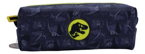 Cartuchera Rectangular Dinosaurio Mundo Jurasico Estampada