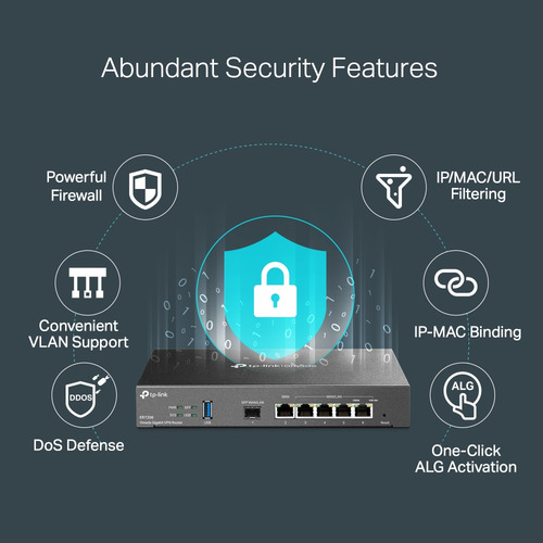 Router Er7206 5 Puertos Rj45 Wan Gigabit Usb 3.0 Tp-link V2
