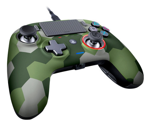 Mando Nacon Revolution Ps4 Pro Controller 3 Camuflado Verde