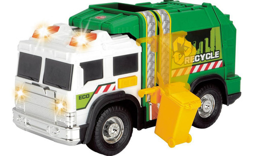 Camión de reciclaje de 30 cm con sonido y luz - Dickie Toys