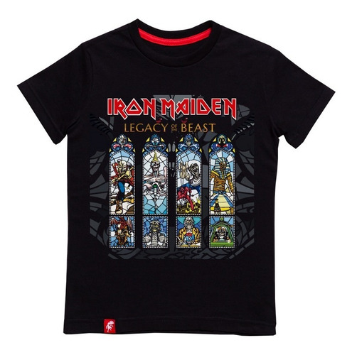 Iron Maiden Legacy Of The Beast Remera Niños El Danzante