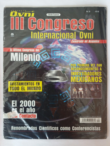 Revista De Colección:  Contacto Ovni,  N* 24