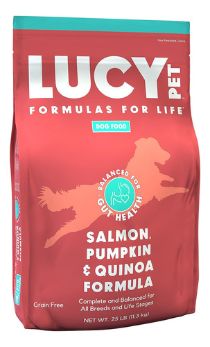Lucy Pet Formulas For Life Salmon, Pumpkin, & Quinoa Dry Dog