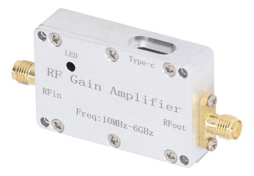 Amplificador De Ganancia Rf De Bajo Ruido 10mhz-6ghz 10db Pr