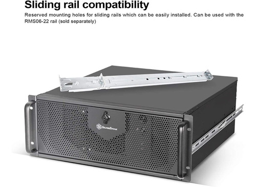 Gabinete Silverstone Technology Rm42-502, Montaje Rack 4u