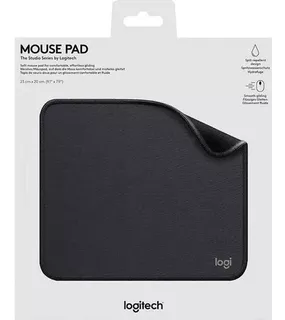 Mousepad Studio Series Antisalpicaduras 23 Cm X 20 Cm Color Negro