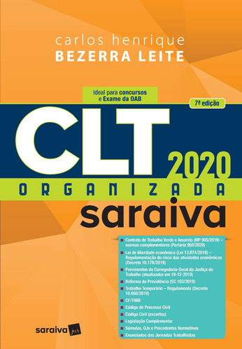 Clt Organizada - Saraiva