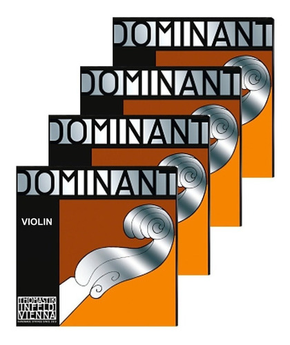 Cuerdas Para Violín Dominant 4/4 (set Completo)