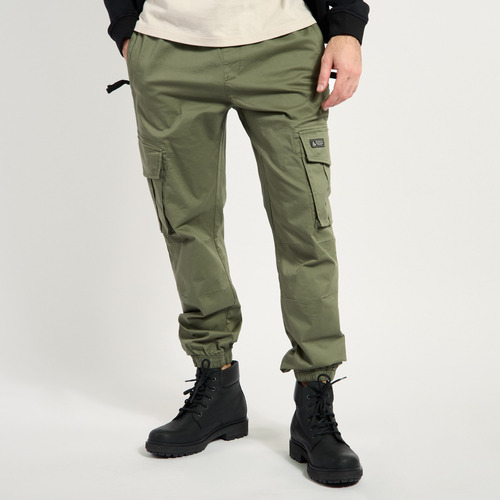 Babucha Hombre Kevingston Cargo Belton Liso Verde Seco