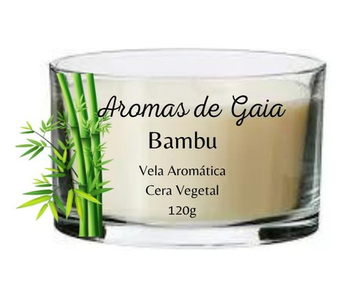 Velas Aromáticas  Bambu 100g