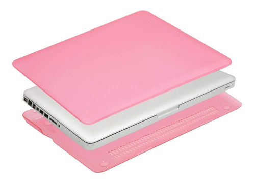 Imagen 5 de 7 de Carcasa Funda Protector Case Macbook Air 13 (a1466) Rosa