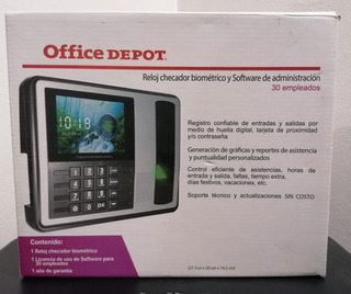 Reloj Checador Office Depot | MercadoLibre ?