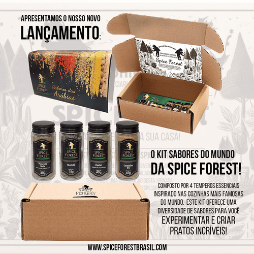 Kit 4 Temperos: Ervas Finas, Lemon Ervas, Mostarda E Quatre