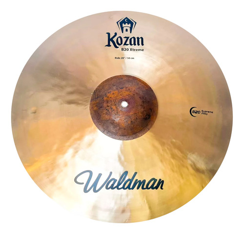 Prato Waldman Kozan Ride 20 De Condução - Koz-rd20 Cor Dourado