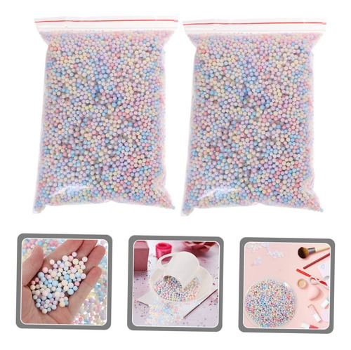 2 Paquetes Bolas De Microespuma Bolas De Espuma Mini De