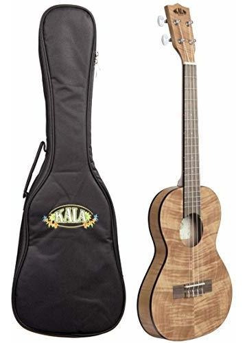 Ukelele Tenor De Viaje Kala Satin Exotic Mahogany Con Estuch