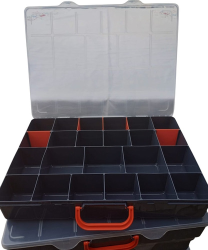 Gavetero Maletin Caja Plastica Color 23 Divisiones Movibles