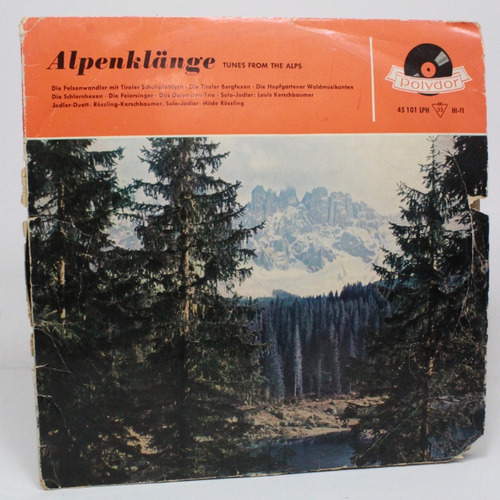 Lp Alpenklänge Tunes From The Alps Ca5